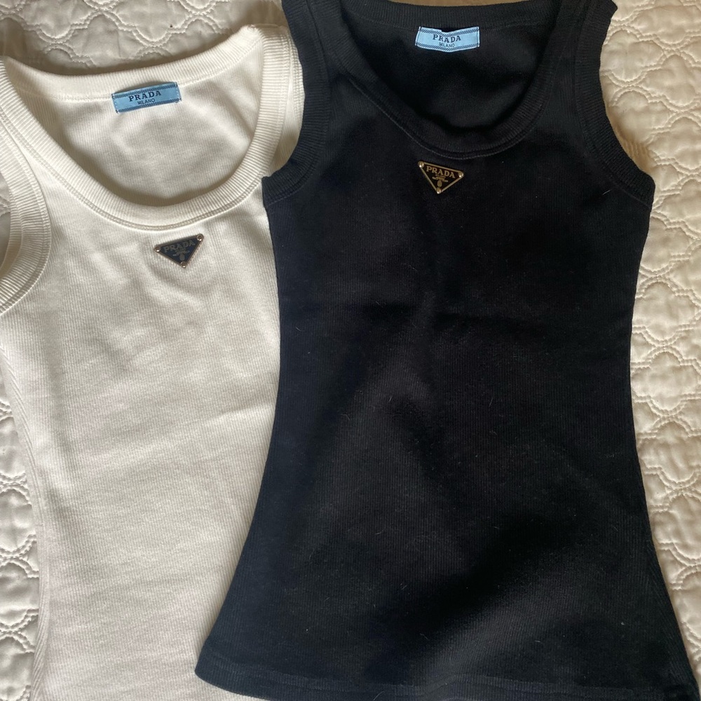 Ribbed jersey tank top sold separately,bought at yard sale in La
